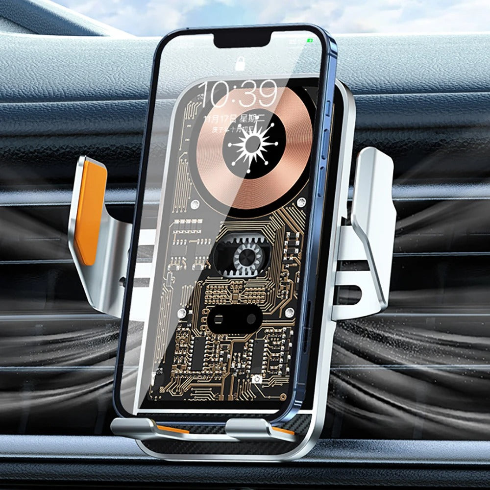 Soporte con Cargador inalámbrico para coche