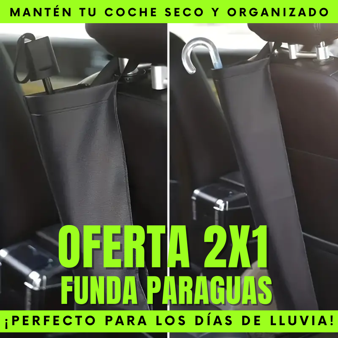 Funda para guardar paraguas para coche